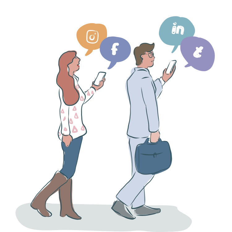 Quins tipus de xarxes socials utilitzar per al teu negoci?