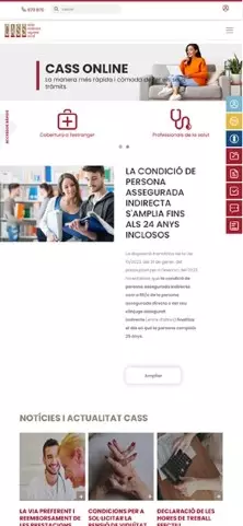 Destaca un mega menú cuyo objetivo principal es mostrar las secciones más solicitadas por los usuarios, de manera que puedan acceder a ellas con casi un solo clic.